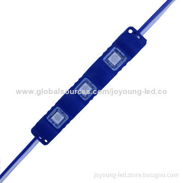 Good-quality Super-brightness Injected 5050 LED Module with Lens, IP67, 18-20lm, 12V